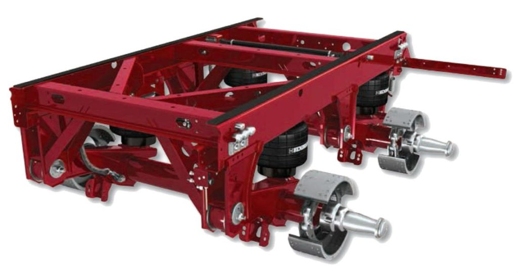 Great Dane trailers now come standard with the Hendrickson ULTRAA-K Axle / Suspension Air Slider System